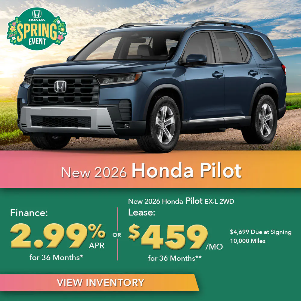 New 2026 Honda Pilot