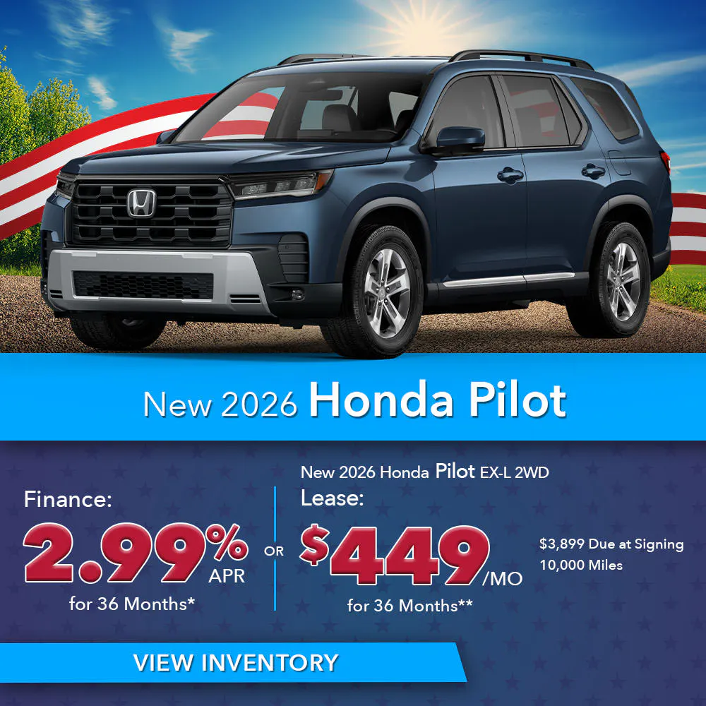 New 2026 Honda Pilot