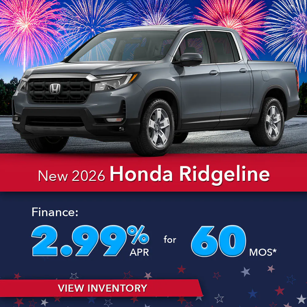 New 2026 Honda Ridgeline