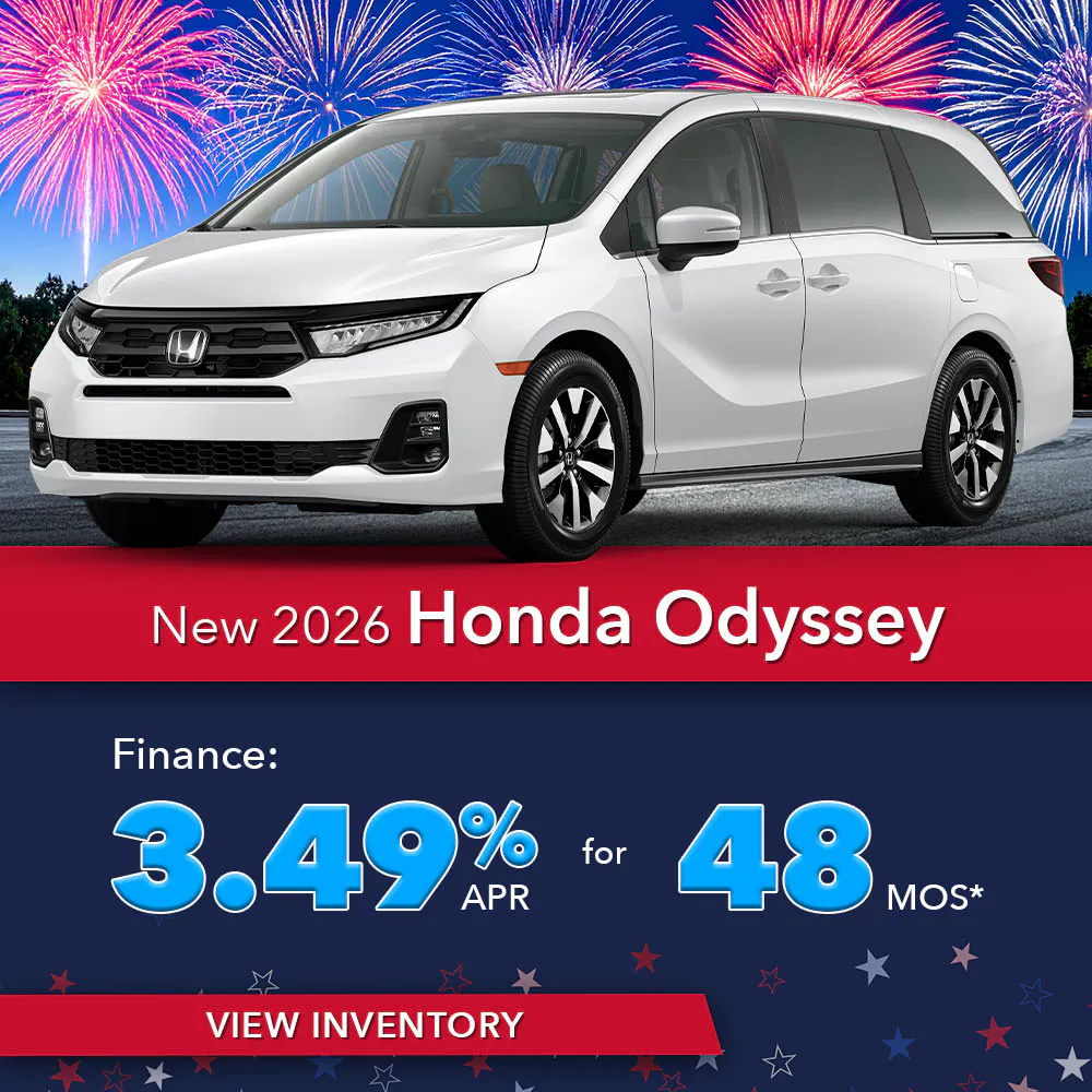 New 2026 Honda Odyssey