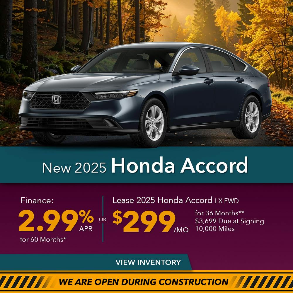 New 2025 Honda Accord