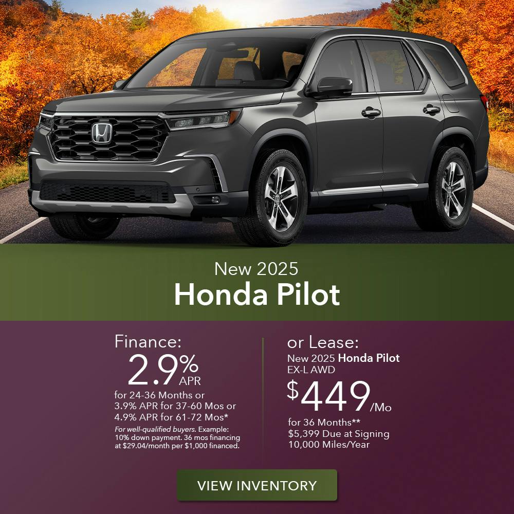 DA_Oct_New 2025 Honda Pilot