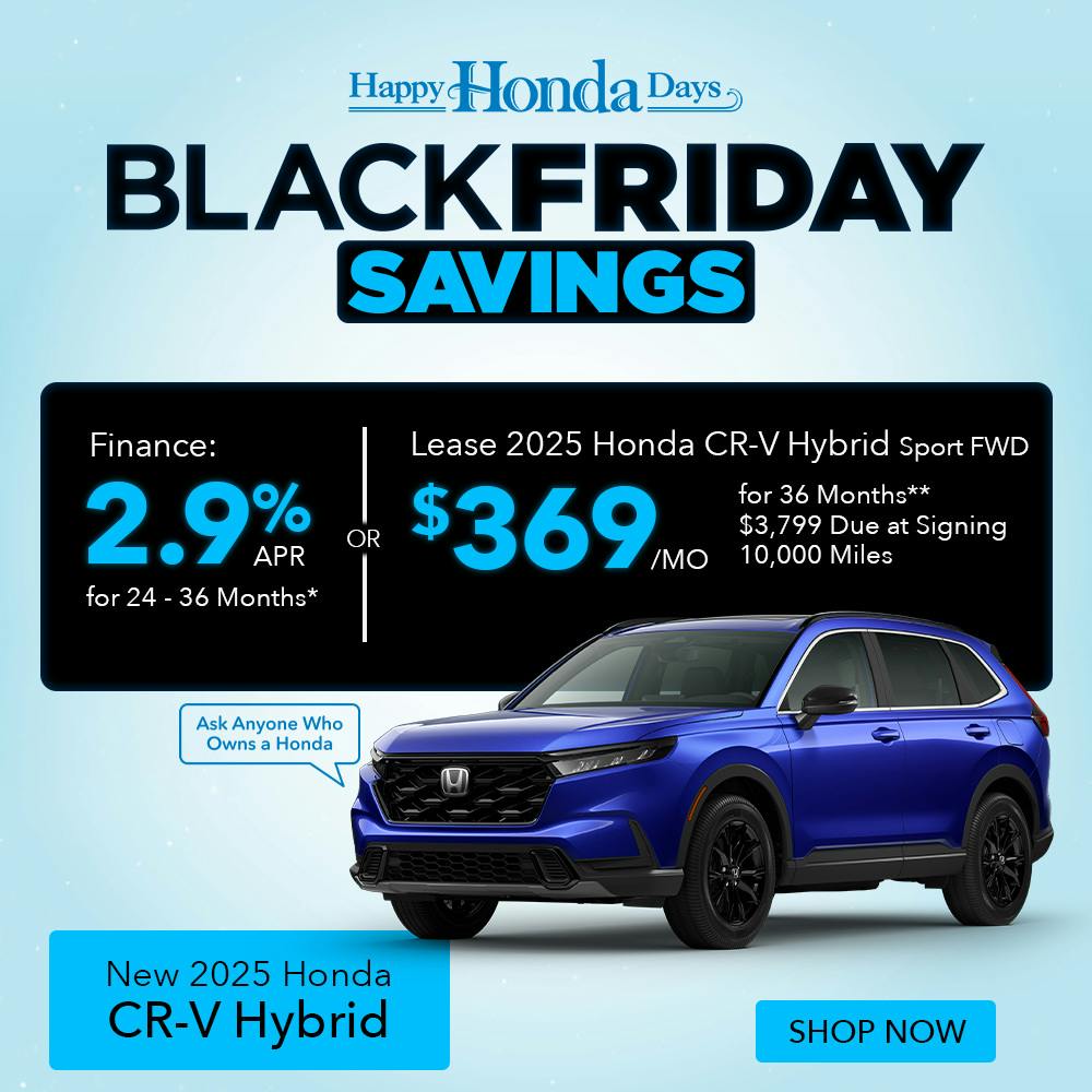 New 2025 Honda CR-V Hybrid 2.9% APR