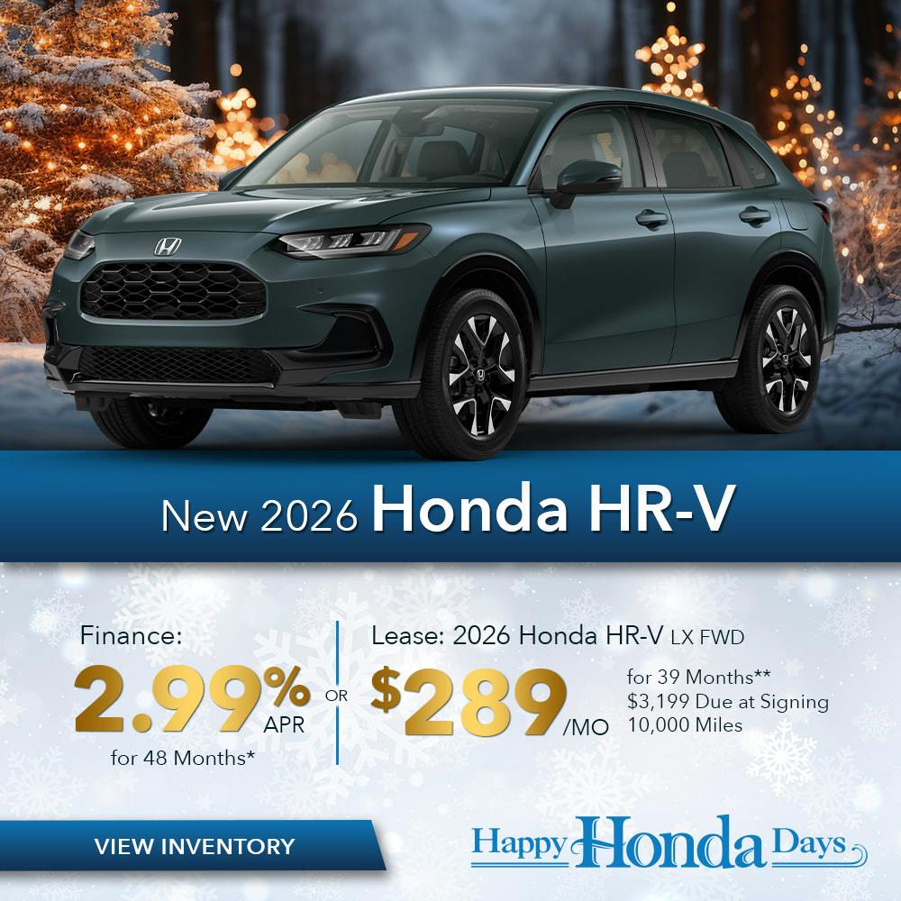 New 2026 Honda HR-V