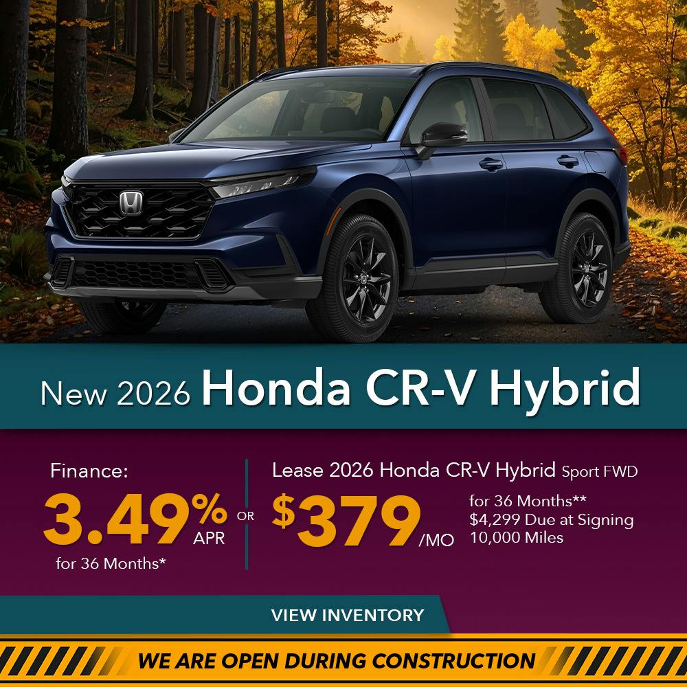 New 2026 Honda CR-V Hybrid
