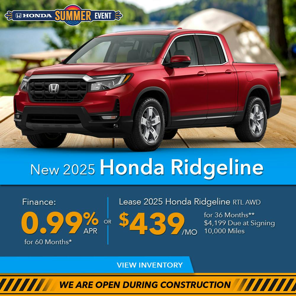 DA_Aug_New 2025 Honda Ridgeline