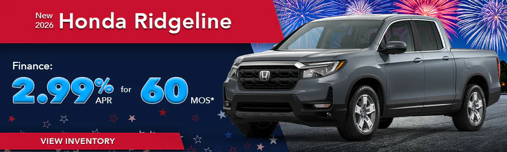 New 2026 Honda Ridgeline | Shottenkirk Honda Decatur