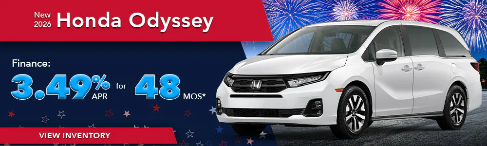 New 2026 Honda Odyssey | Shottenkirk Honda Decatur