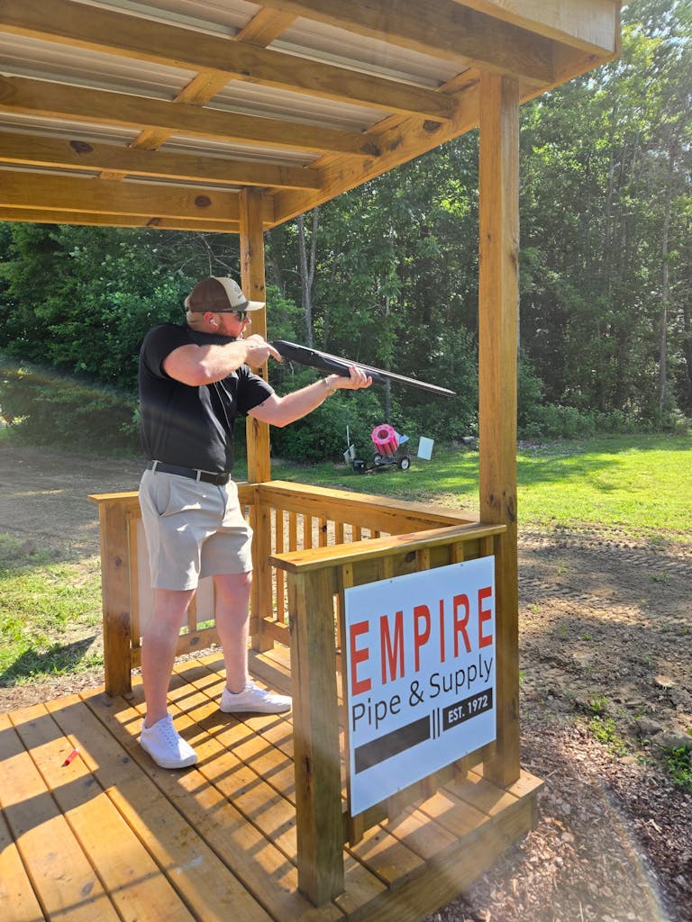 clayshoot5 man shooting at clay shoot 2025