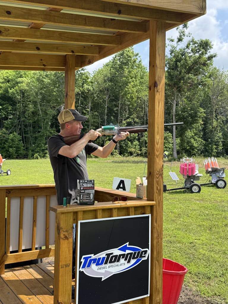 clayshoot6 clay shoot target practice