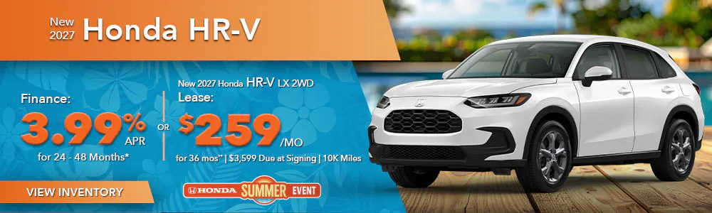 New 2027 Honda HR-V | Shottenkirk Honda Huntsville