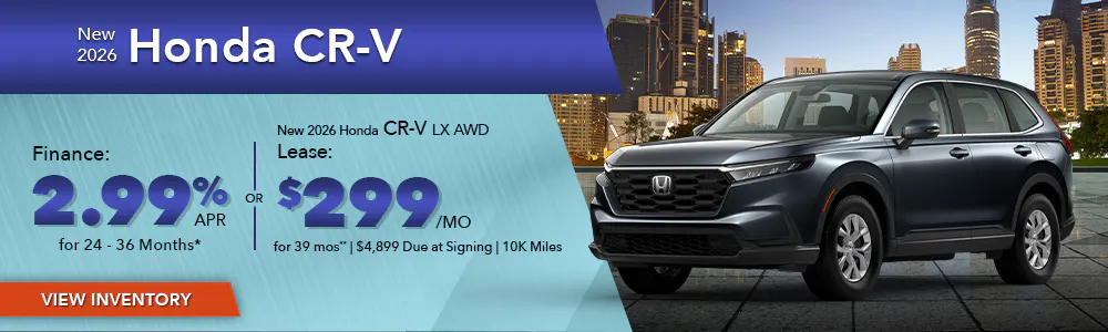 New 2026 Honda CR-V OR New 2026 Honda CR-V LX AWD | Shottenkirk Honda Huntsville