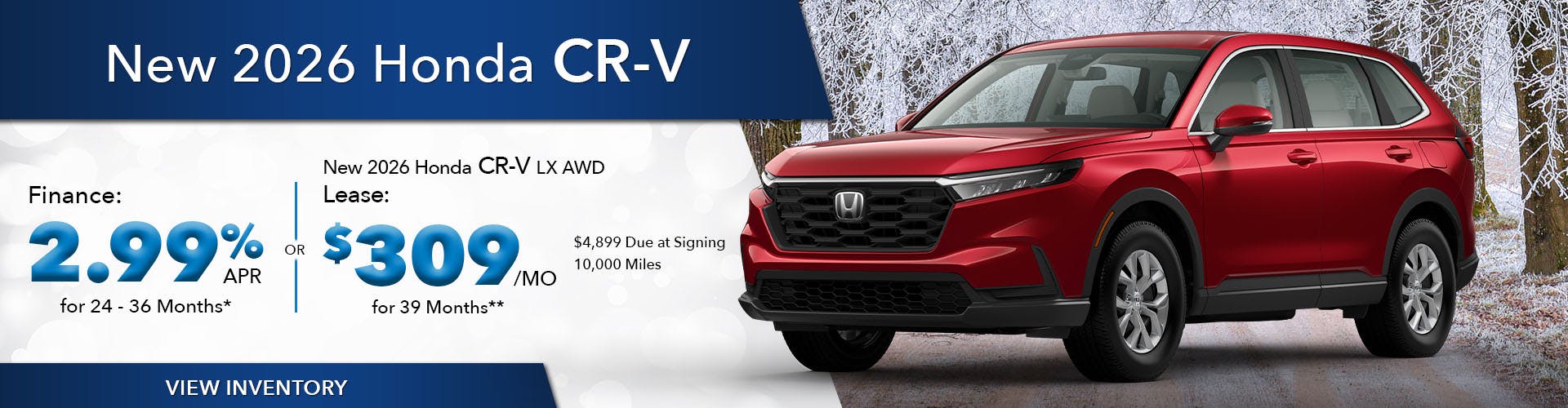 New 2026 Honda CR-V