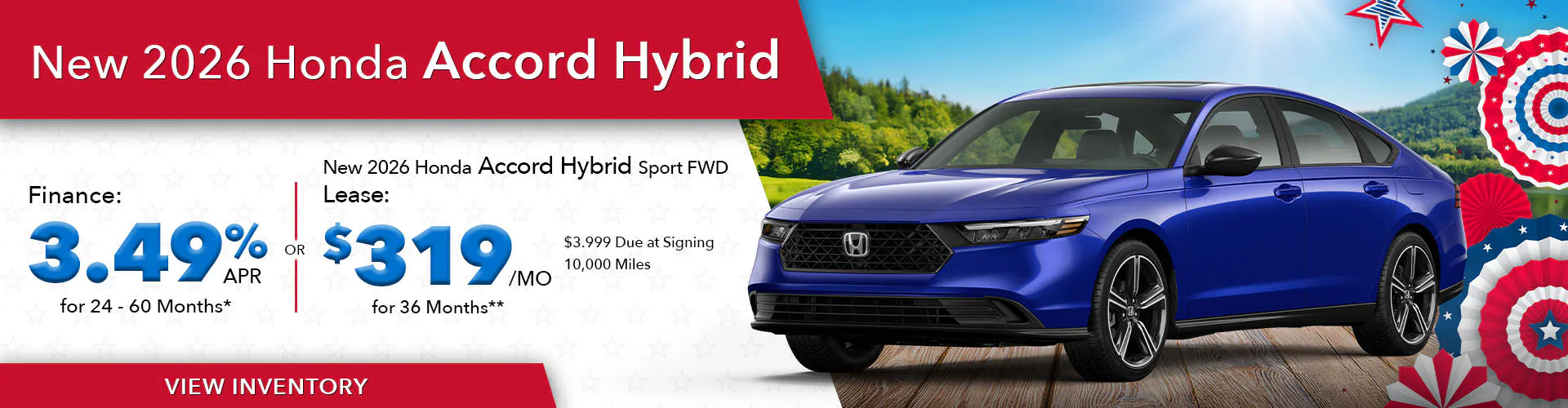 New 2026 Honda Accord Hybrid