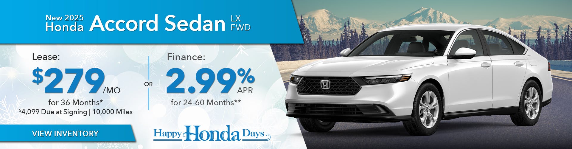 New 2025 Honda Accord Sedan LX FWD