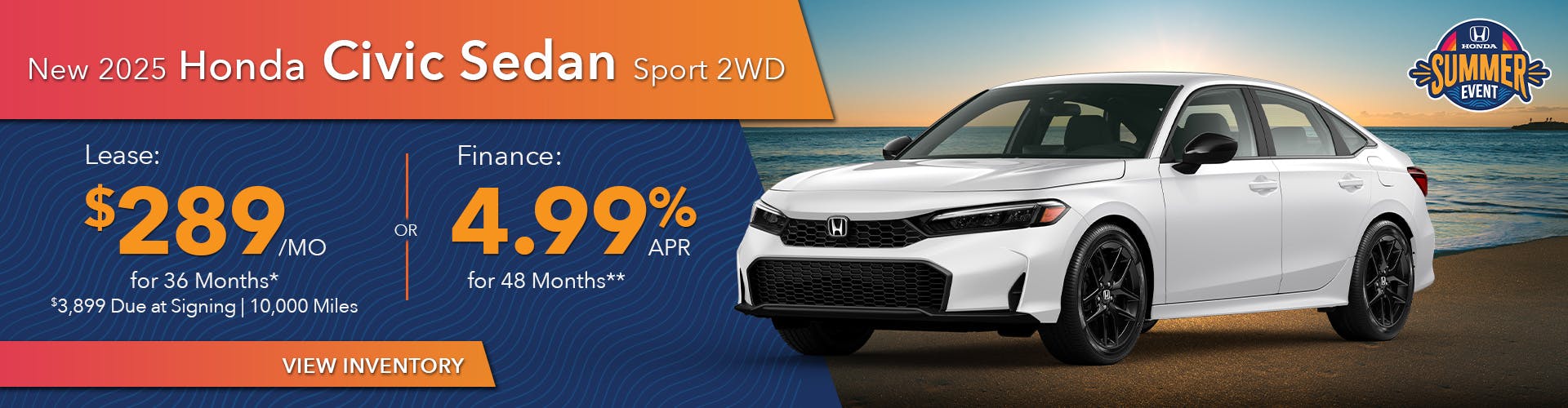 DA_July_New 2025 Honda Civic Sedan Sport 2WD
