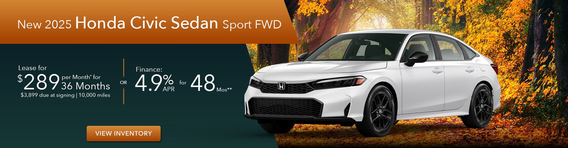 DA_Oct_New 2025 Honda Civic Sedan Sport FWD