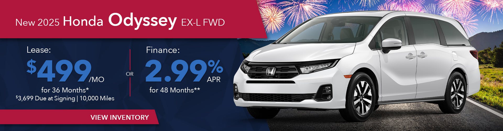 New 2025 Honda Odyssey EX-L FWD