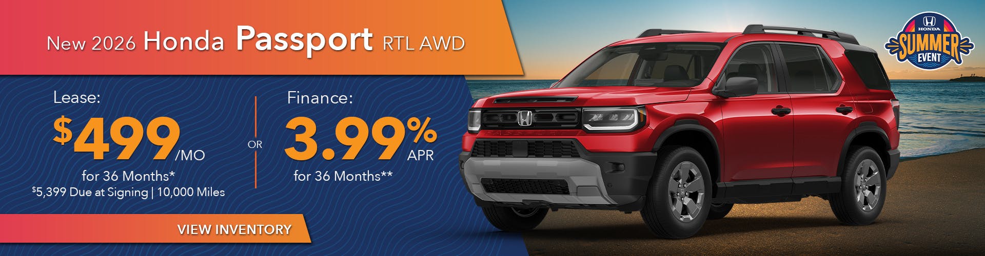 DA_July_New 2026 Honda Passport RTL AWD