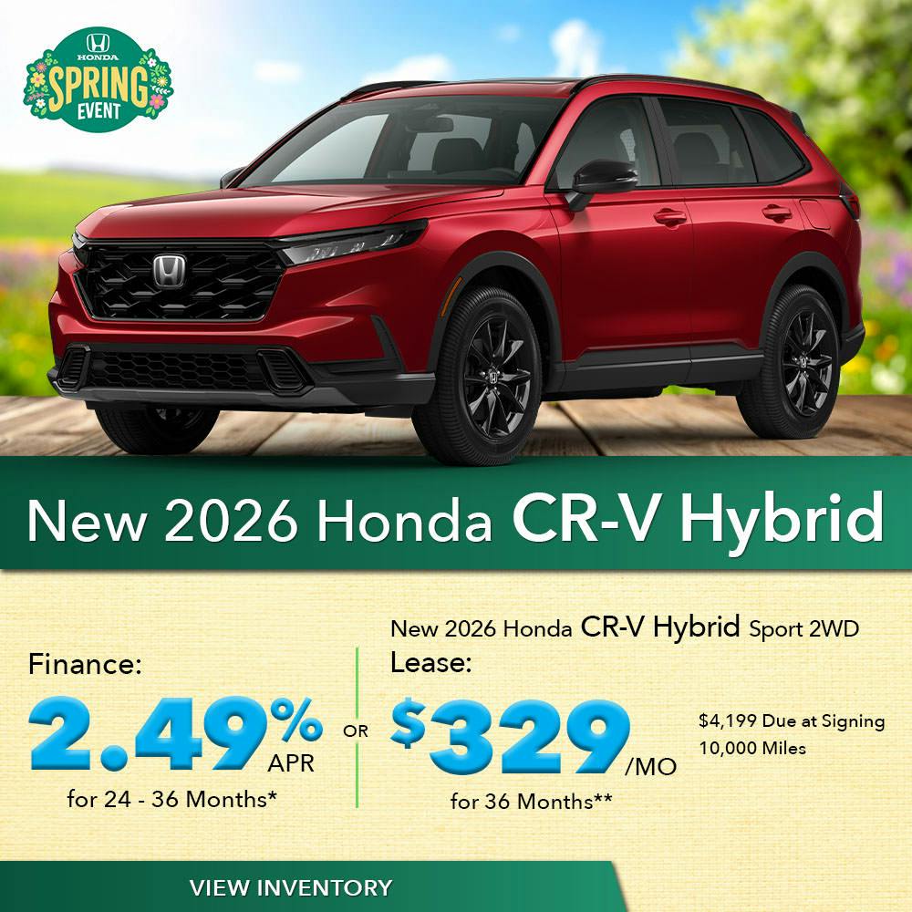 New 2026 Honda CR-V Hybrid