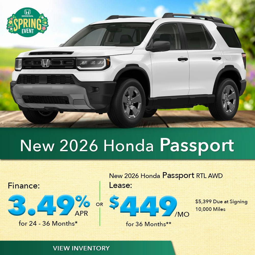 New 2026 Honda Passport