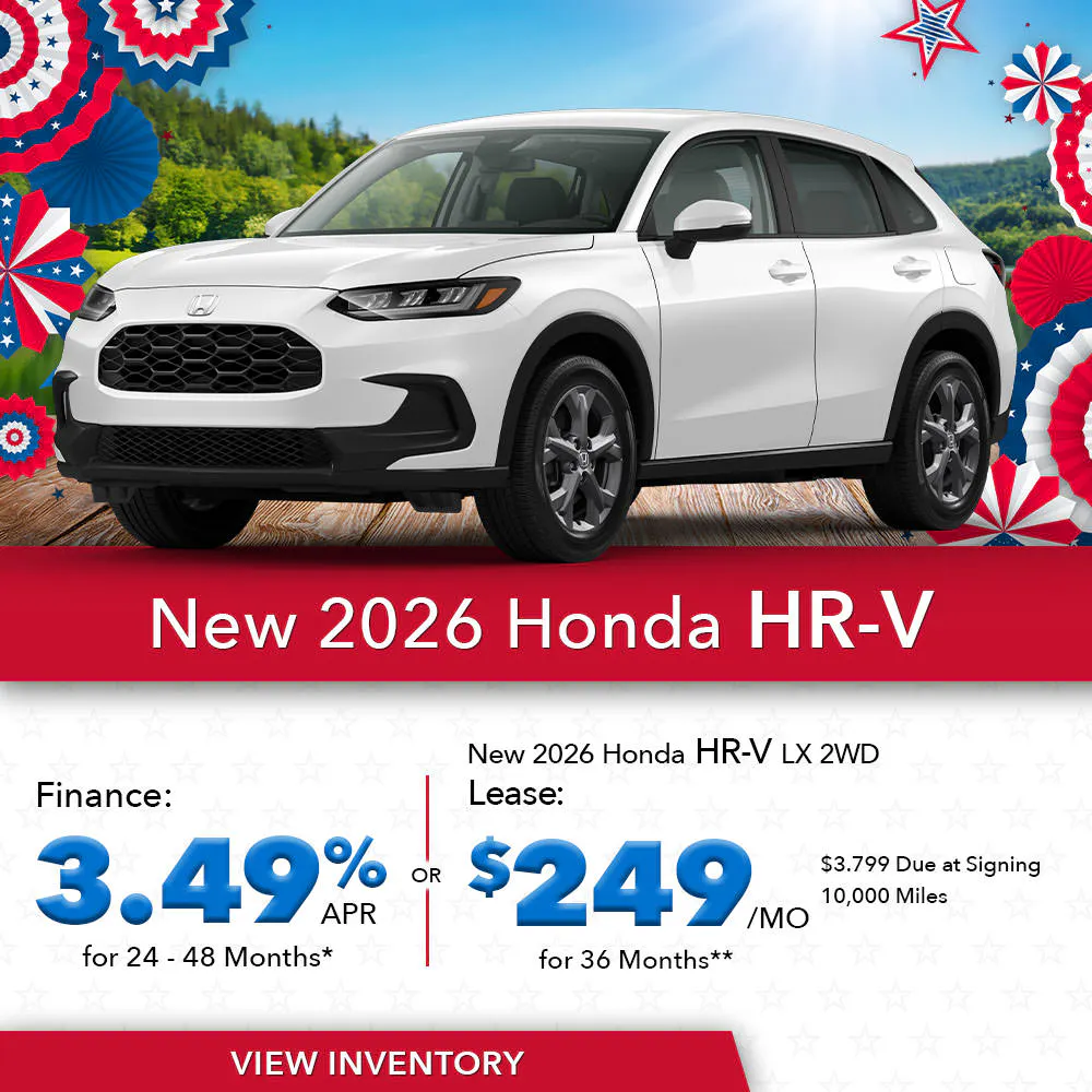 New 2026 Honda HR-V