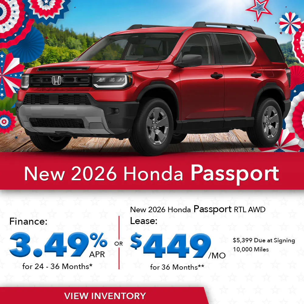 New 2026 Honda Passport