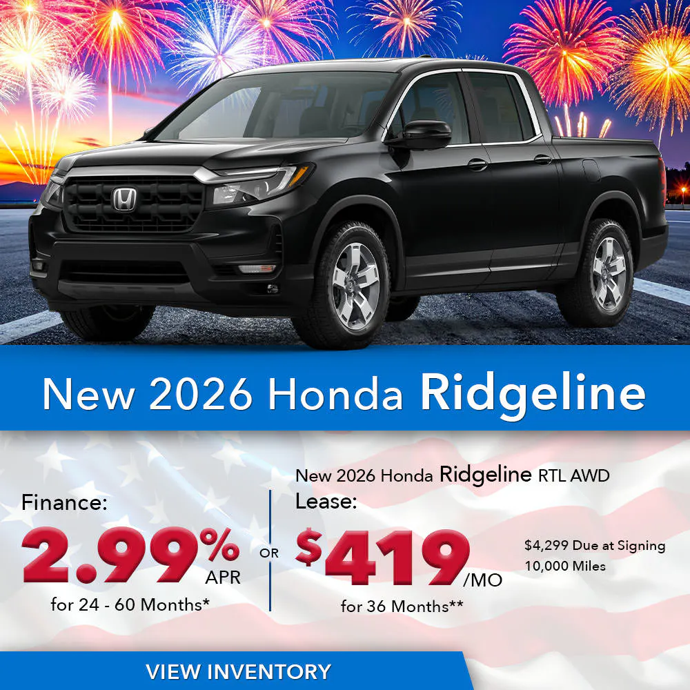 New 2026 Honda Ridgeline