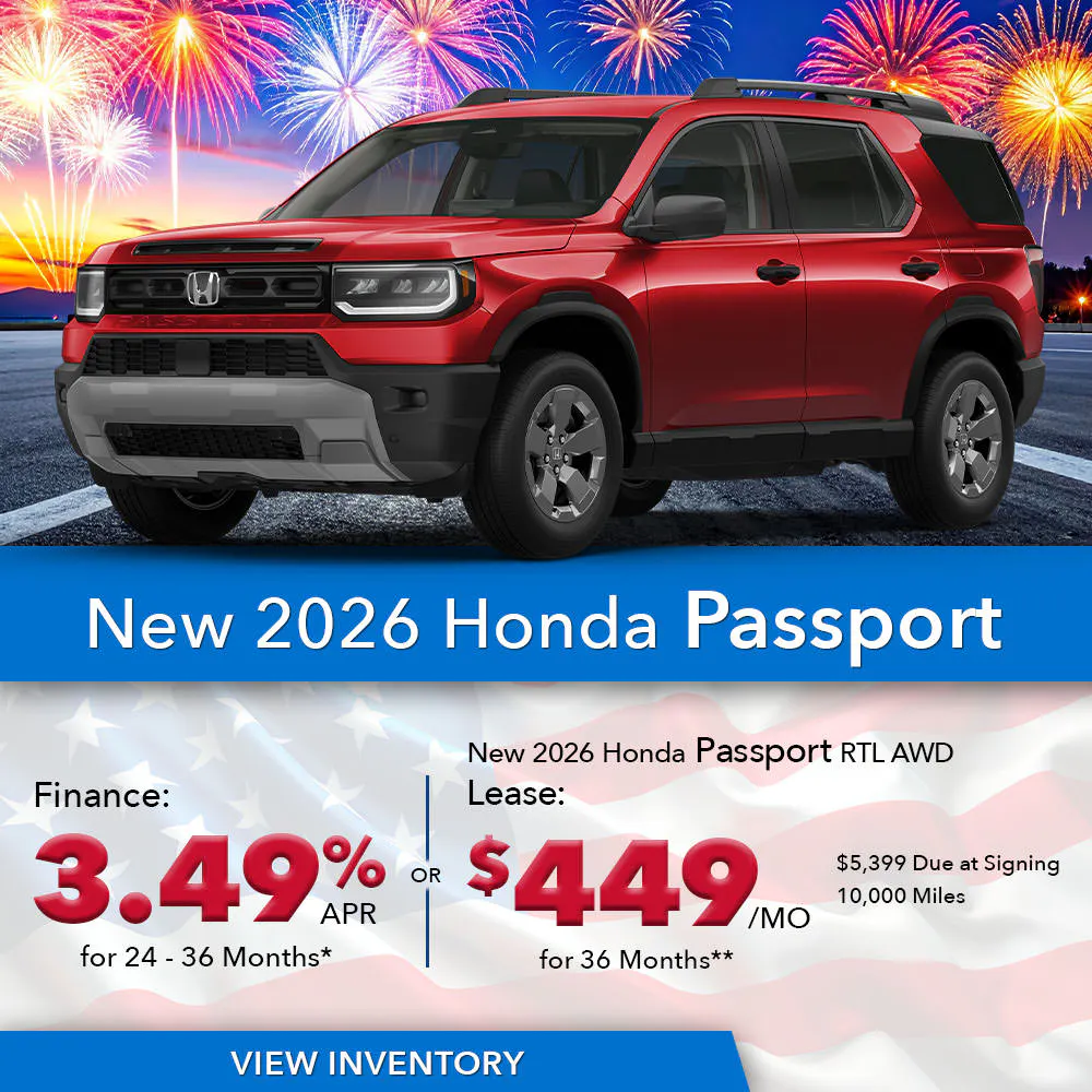New 2026 Honda Passport