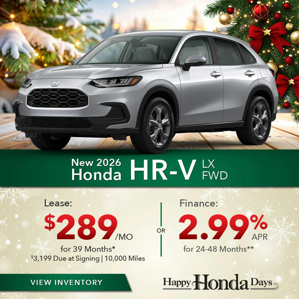 New 2026 Honda HR-V LX FWD