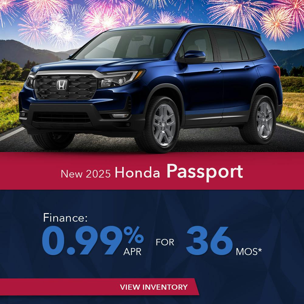 New 2025 Honda Passport