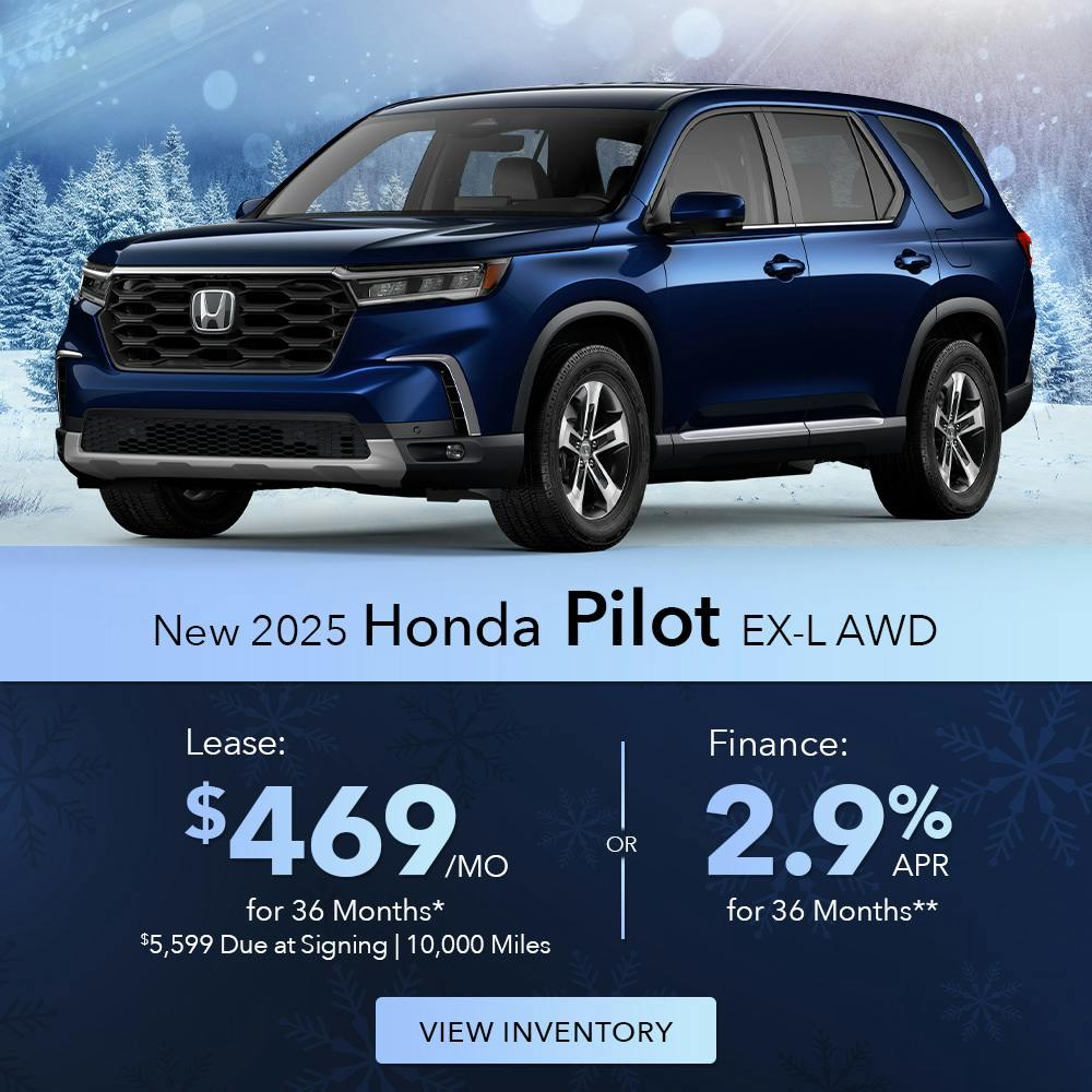 DA_Jan_New 2025 Honda Pilot EX-L AWD