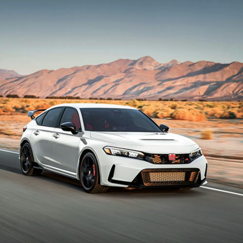 type r blog header Honda Civic Type R White