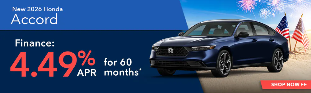 New 2026 Honda Accord | Shottenkirk Honda Rome