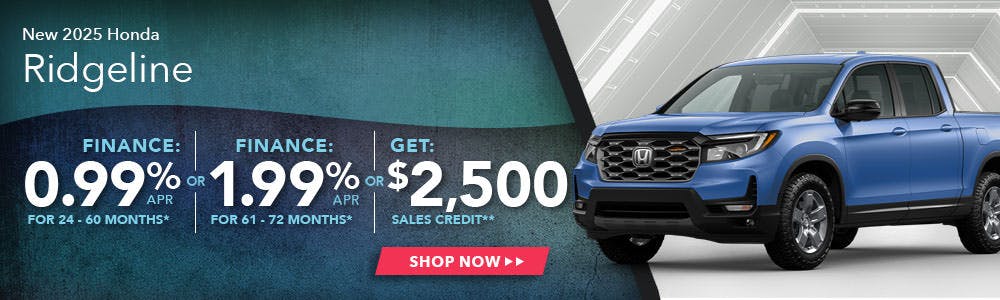 New 2025 Honda Ridgeline | Shottenkirk Honda Rome