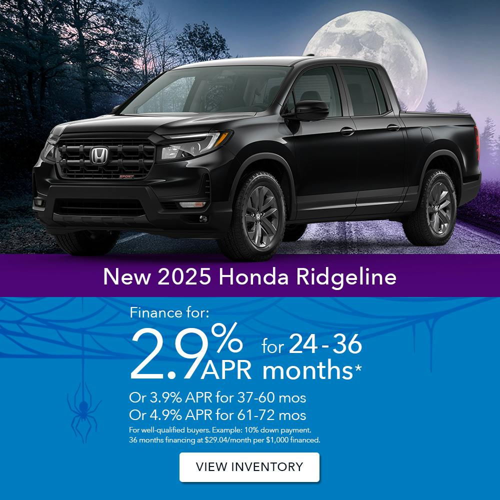 DA_Oct_New 2025 Honda Ridgeline