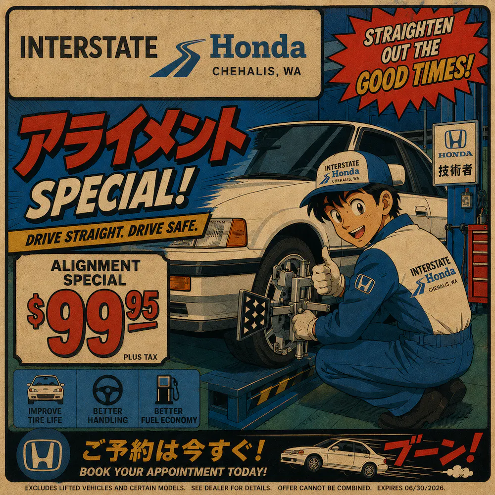 Alignment Special | Interstate Honda