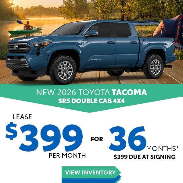 New 2026 Toyota Tacoma SR5 Double Cab 4X4 | Jim Norton Toyota OKC