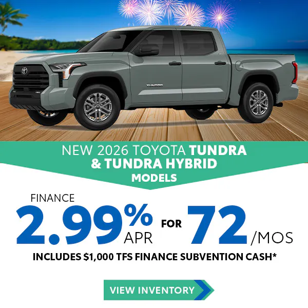 New 2026 Toyota Tundra and Tundra Hybrid Models | Jim Norton Toyota OKC