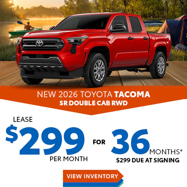New 2026 Toyota Tacoma SR Double Cab RWD | Jim Norton Toyota OKC