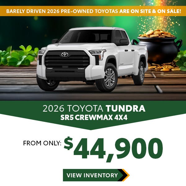 2026 Toyota Tundra SR5 CrewMax 4X4 | Jim Norton Toyota OKC
