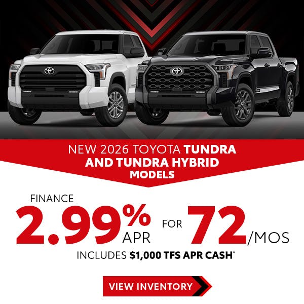 New 2026 Toyota Tundra and Tundra Hybrid Models | Jim Norton Toyota OKC