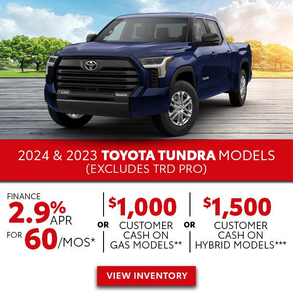 2023 & 2024 Toyota Tundra Models | Jim Norton Toyota OKC