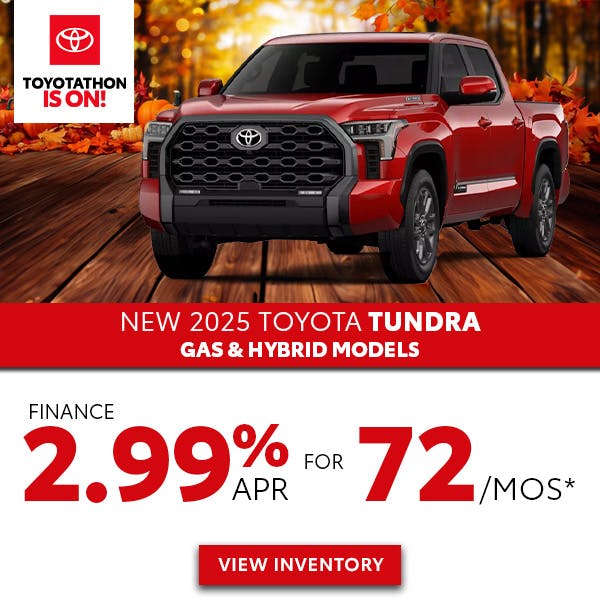 New 2025 Toyota Tundra 2.99% APR | Jim Norton Toyota OKC