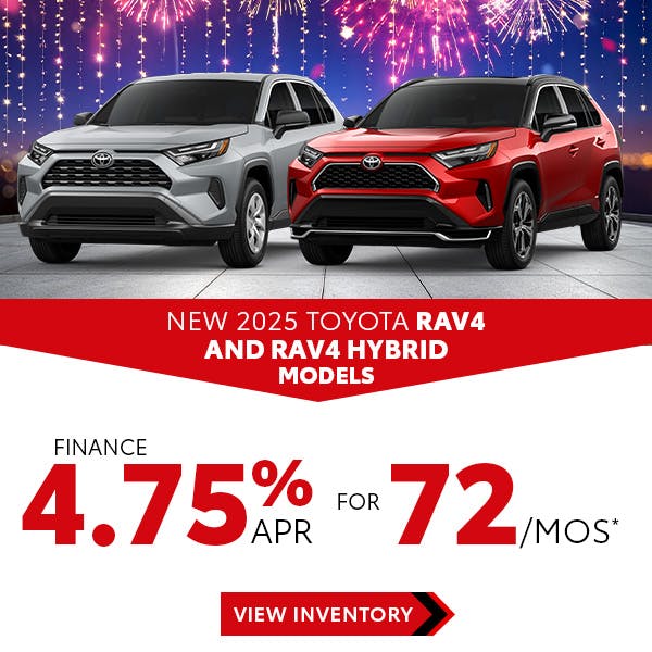 New 2025 Toyota RAV4 and RAV4 Hybrid Models | Jim Norton Toyota OKC