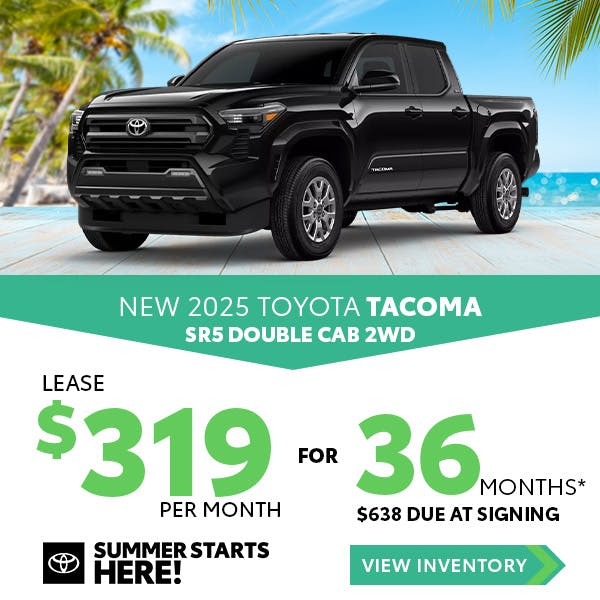New 2025 Toyota Tacoma SR5 Double Cab 2WD | Jim Norton Toyota OKC
