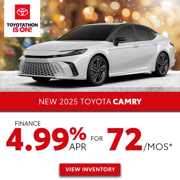 New 2025 Toyota Camry 4.99% APR | Jim Norton Toyota OKC