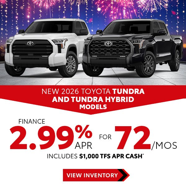 New 2026 Toyota Tundra and Tundra Hybrid Models | Jim Norton Toyota OKC