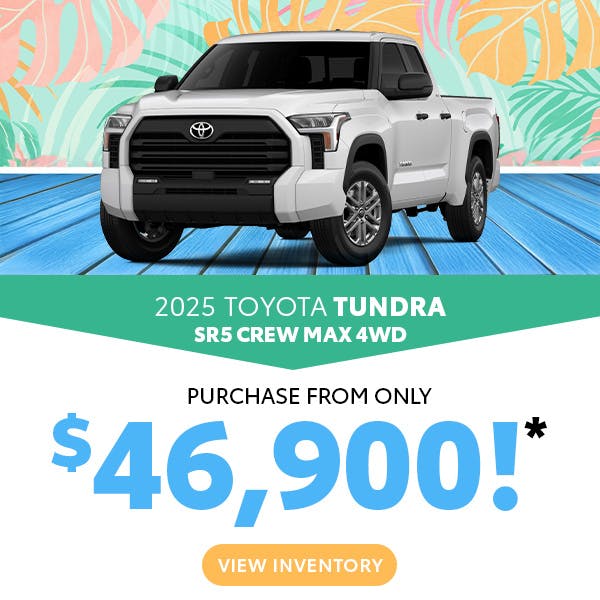 2025 Toyota Tundra SR5 CrewMax 4WD | Jim Norton Toyota OKC