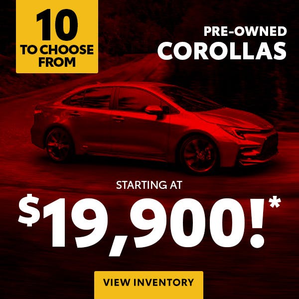 Pre-Owned Corollas | Jim Norton Toyota OKC